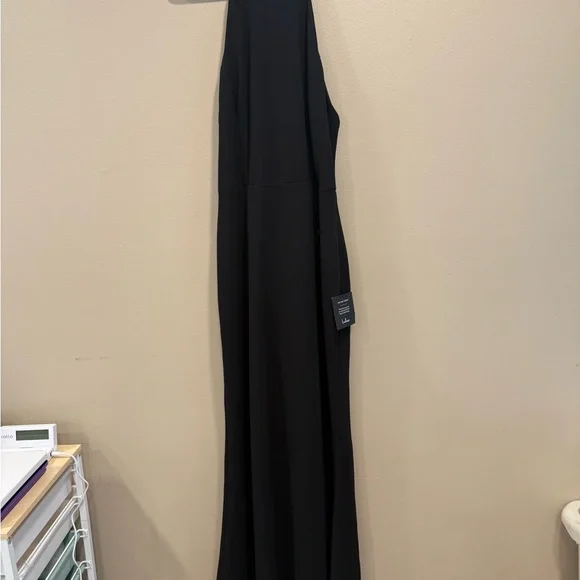 Lulu's Black strapped  Maxi Dress - Picture 2 of 8